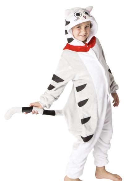 cat onesie FOR KIDS girls boys  in california usa pajama cosplay costume for adults men women unisex for halloween christmas jammies for parties 