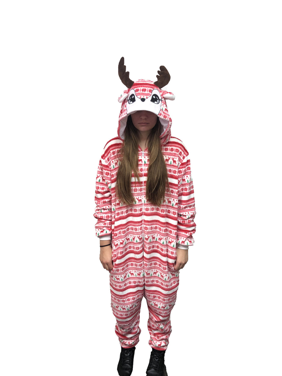 christmas pajama onesie for family 